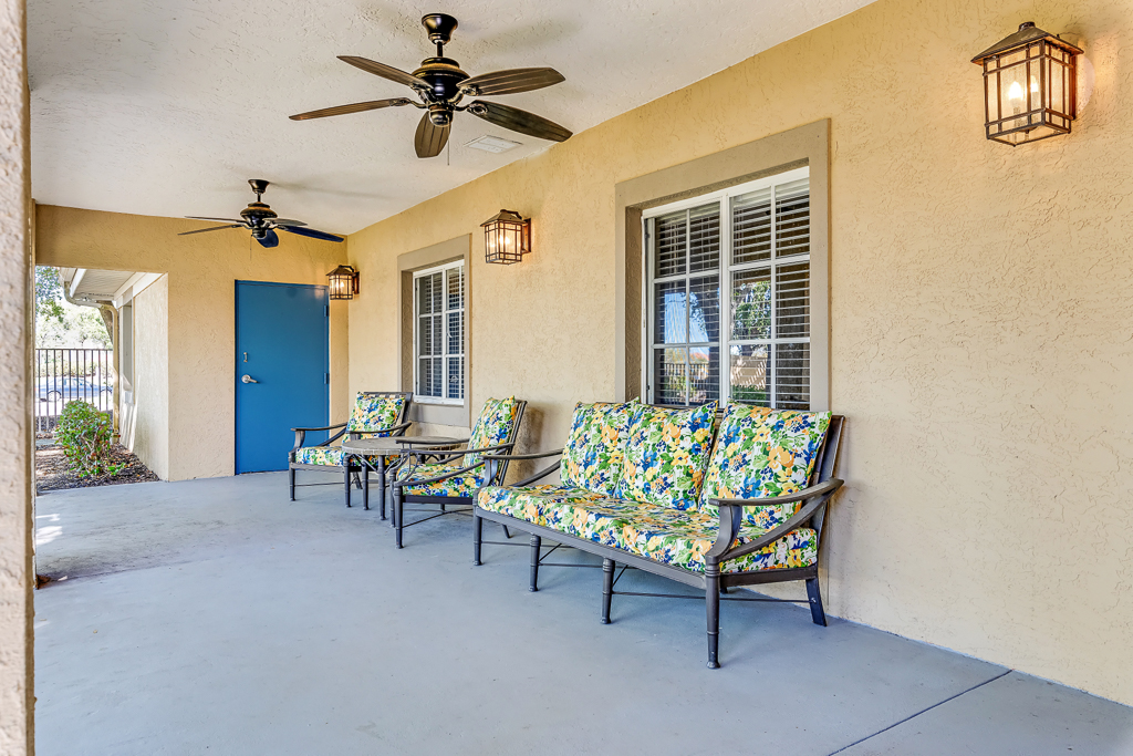 Dining area of an apartment at Healdsburg
